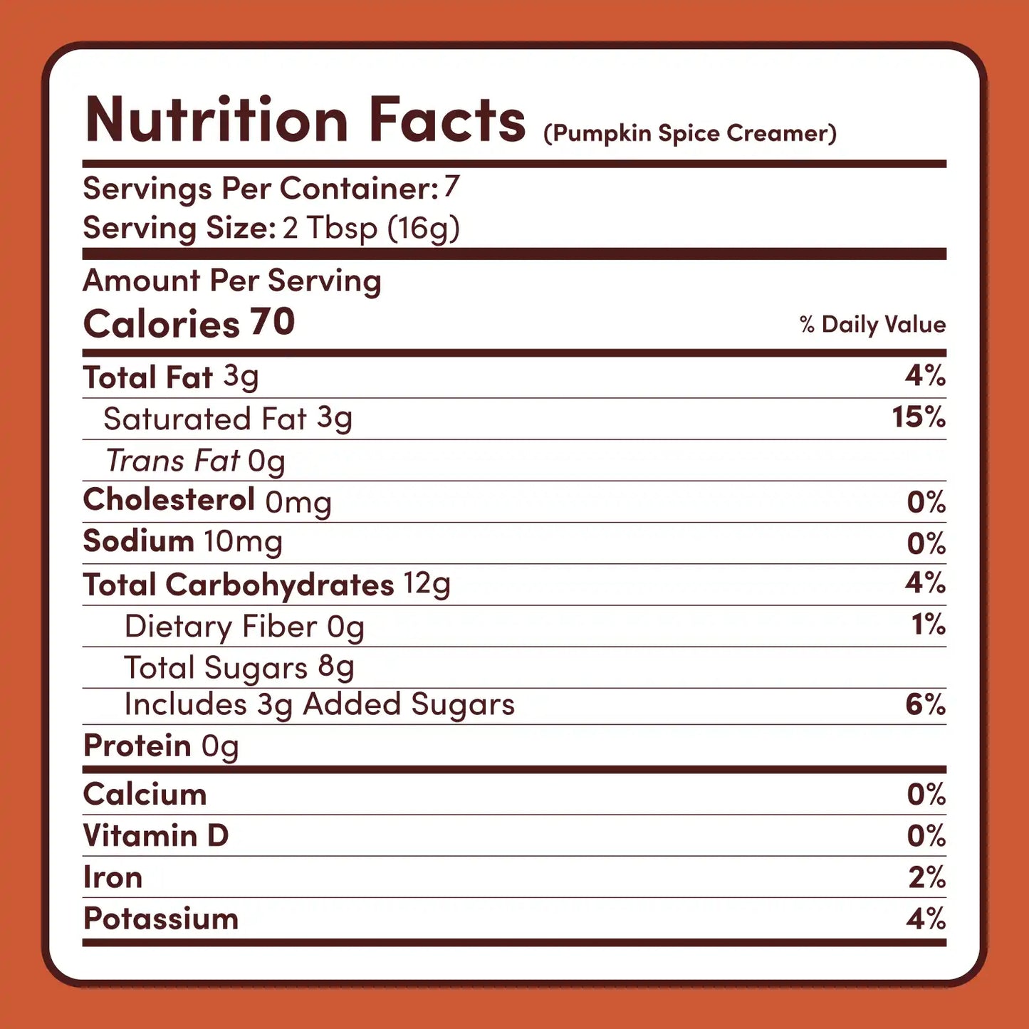 Pumpkin Spice Superfood Creamer Add-On (SPECIAL PR