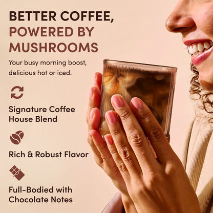 Mushroom Coffee Dark Roast Starter Kit (60 serving