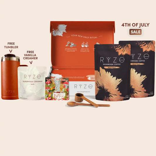 Mushroom Coffee Dark Roast Starter Kit (60 serving