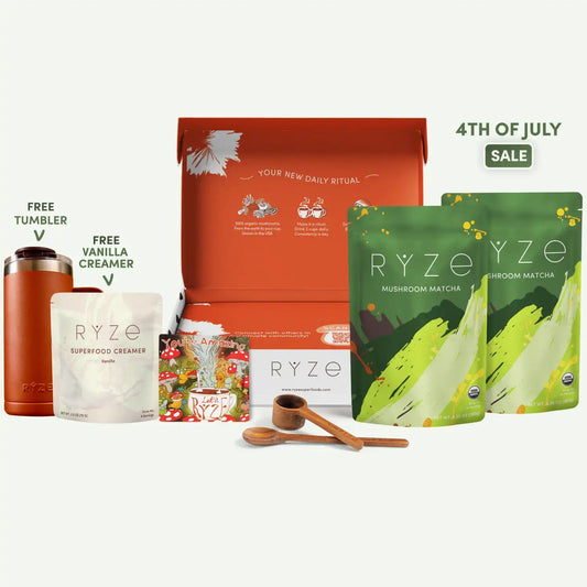Mushroom Matcha Starter Kit (60 Servings)