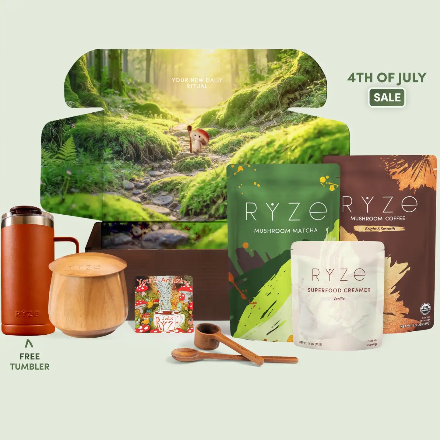 RYZE Ritual Set (Matcha + Coffee)